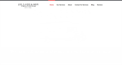 Desktop Screenshot of laddmoving.com